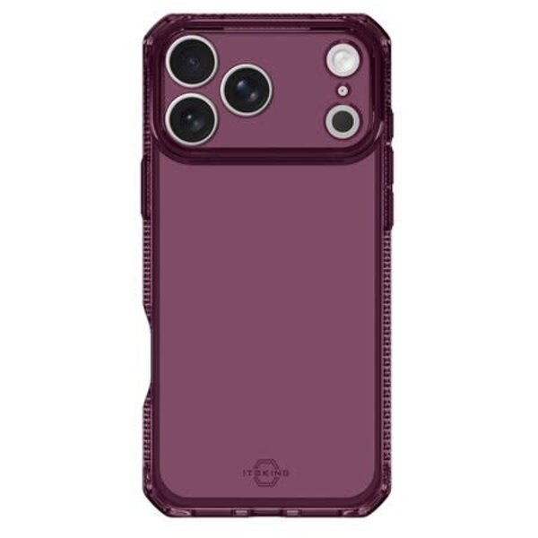 ITSKINS Spectrum_R Clear Case Plum for iPhone 18 Pro/17 Pro