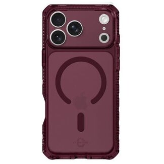 ITSKINS Hybrid_R Vapor MagSafe Case Plum for iPhone 18 Pro/17 Pro