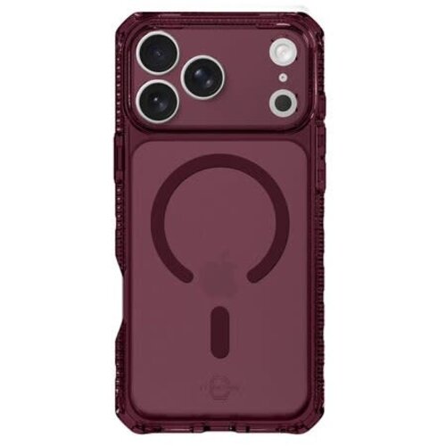 ITSKINS Hybrid_R Vapor MagSafe Case Plum for iPhone 18 Pro/17 Pro