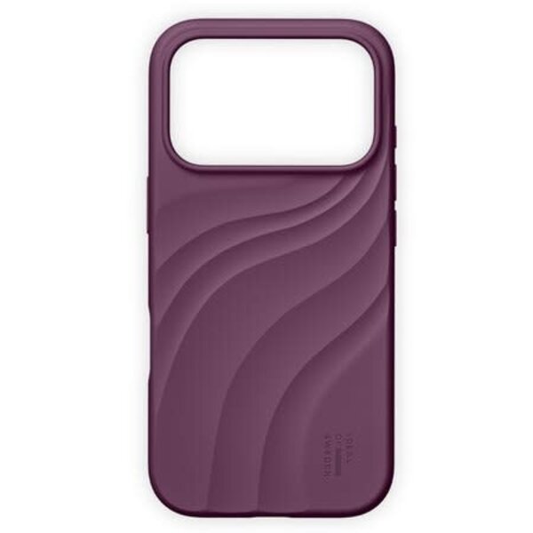Ideal of Sweden Ideal of Sweden Soft Swirl MagSafe Case Velvet Plum for iPhone 18 Pro/17 Pro