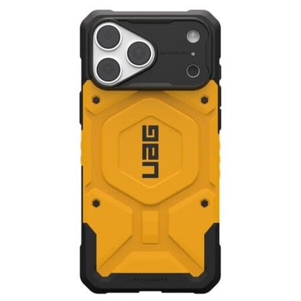 Urban Armor Gear UAG Pathfinder MagSafe Rugged Case Heritage Yellow for iPhone 18 Pro Max/17 Pro Max