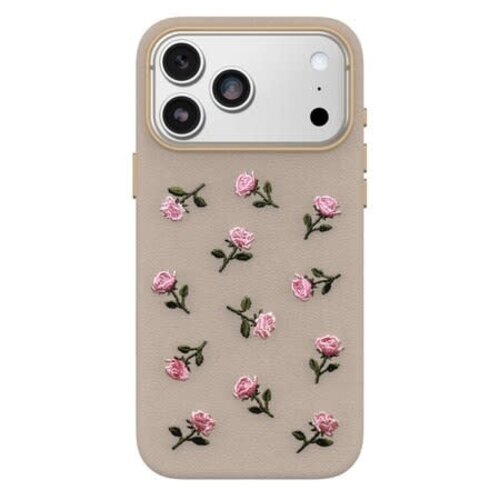 OtterBox OtterBox Symmetry Cactus Leather Embroidery MagSafe Case Cottage Rose for iPhone 18 Pro Max/17 Pro Max