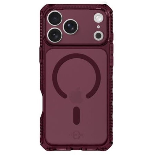 ITSKINS Hybrid_R Vapor MagSafe Case Plum for iPhone 18 Pro Max/17 Pro Max