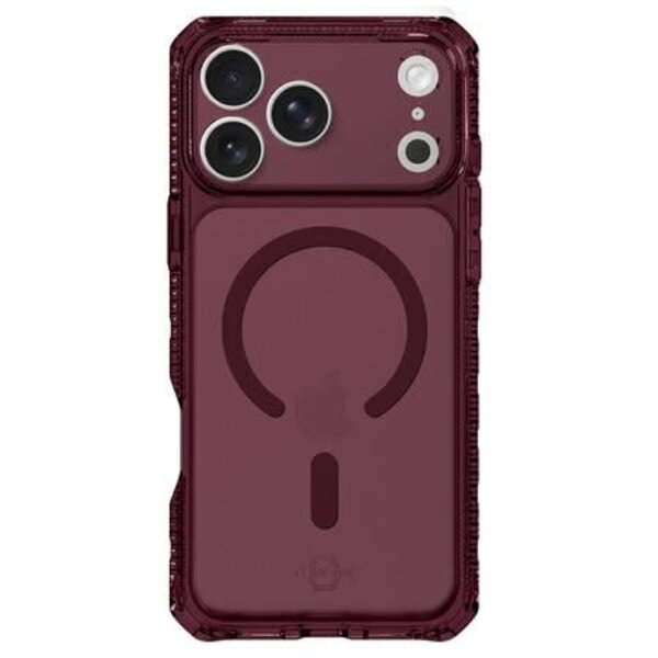 ITSKINS Hybrid_R Vapor MagSafe Case Plum for iPhone 18 Pro Max/17 Pro Max