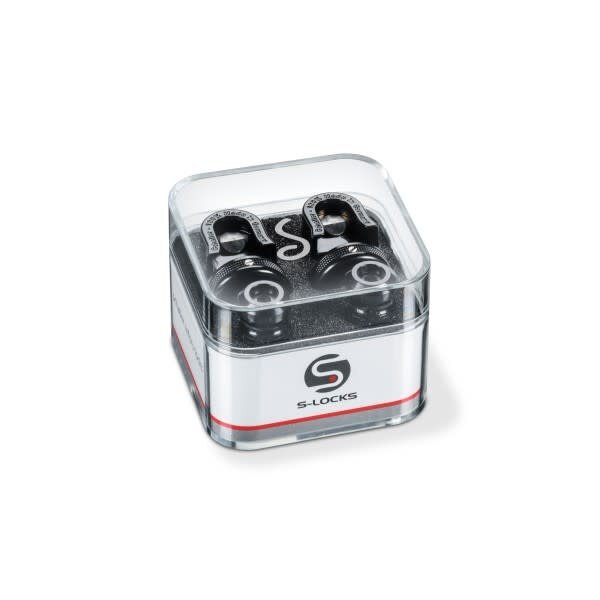 Schaller Schaller S-Locks S Strap-lock Black Chrome