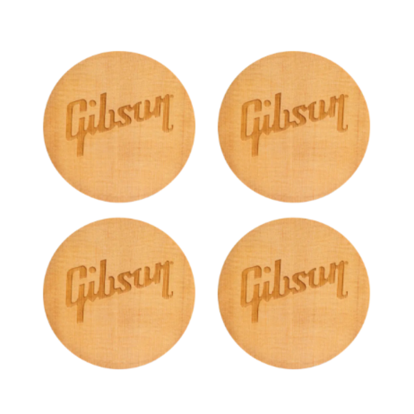 Gibson Sitka Spruce Soundhole Coaster Set Tan