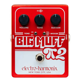 Electro-Harmonix EHX Big Muff Pi 2 with Tone Wicker Fuzz Pedal