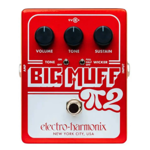 Electro-Harmonix EHX Big Muff Pi 2 with Tone Wicker Fuzz Pedal