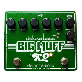 Electro-Harmonix EHX Deluxe Bass Big Muff Pi 2 Dual Op-Amp Bass Fuzz Pedal