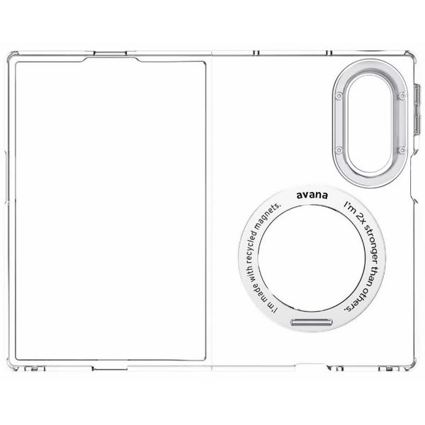 Avana Tootsie Stand Case w/Magnets Ice for Samsung Galaxy Z Fold8