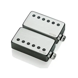EMG EMG-57/66 Set Active Humbucker Pickup Brushed Chrome