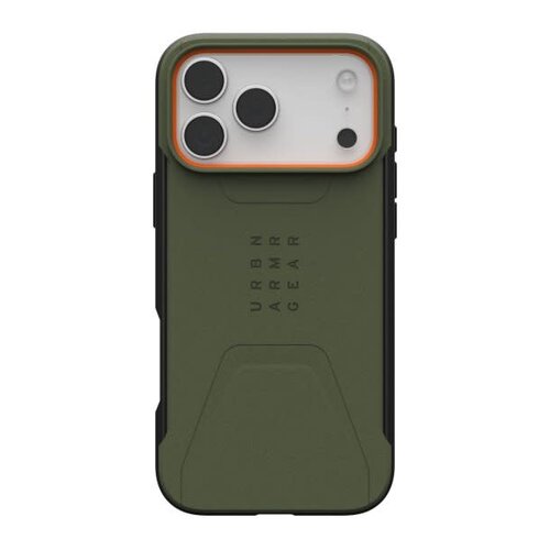 Urban Armor Gear iPhone 17 Pro Max UAG Civilian MagSafe Case - Olive/Orange