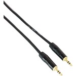 Digiflex Digiflex HKK-25 25 Foot AUX Pro Patch Cable Black/Gold 1/8 Inch Connectors