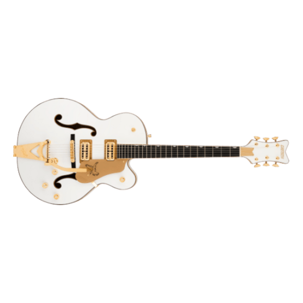 Gretsch Gretsch Synchromatic Falcon, Ebony Fingerboard -  Snowcrest White