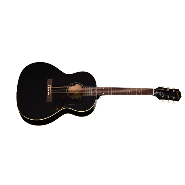 Epiphone Epiphone Blues King Studio Acoustic/Electric Guitar with Gigbag - Ebony