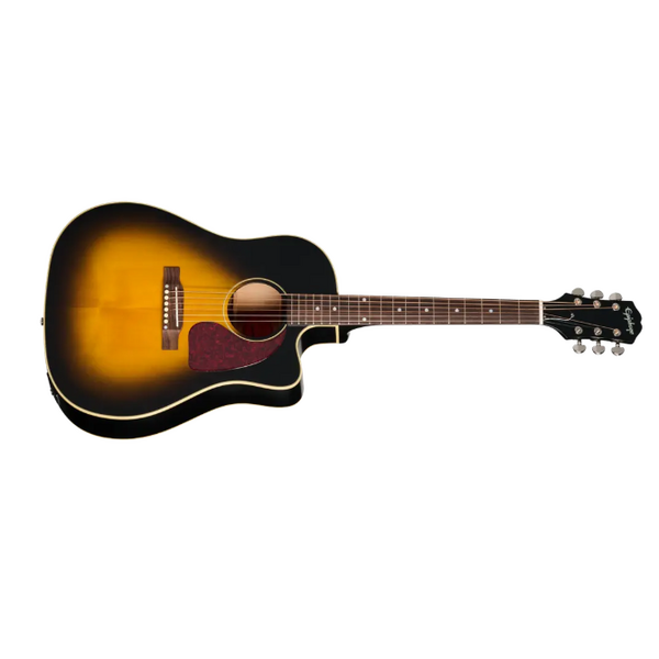 Epiphone Epiphone J-45 Standard EC Acoustic/Electric Guitar with Gigbag - Vintage Burst