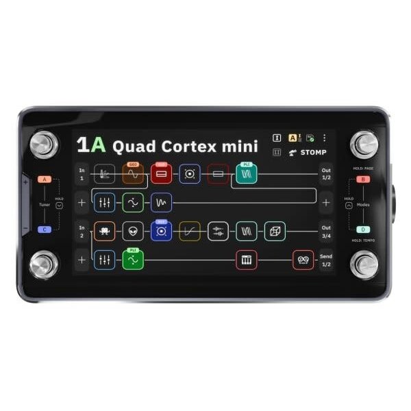 Neural DSP Quad Cortex Mini Modeling and Effects Processor