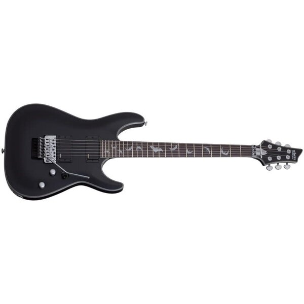 Schecter Schecter Damien Platinum 6 Floyd Rose 6 String Electric Guitar - Satin Black