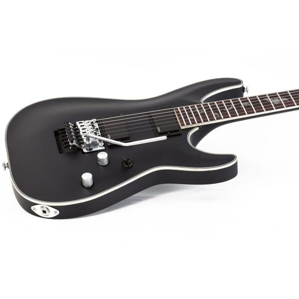 Schecter Schecter Damien Platinum 6 Floyd Rose 6 String Electric Guitar - Satin Black