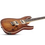 Schecter Schecter C-1 Exotic Spalted Maple Electric Guitar, Satin Natural Vintage Burst