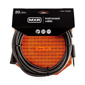 Dunlop Dunlop MXR 20 Ft Standard Instrument Cable Right / Straight