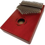 BeaverCreek Beaver Creek BCKALM-17TR Kalimba 17 Keys Trans Red