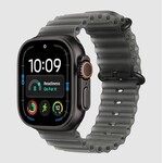 Apple Apple Watch Ultra 4 49mm Titanium Black case with Black Ocean Band