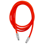 Helix Gripcord Silicone USB-C Cable 8ft Orange