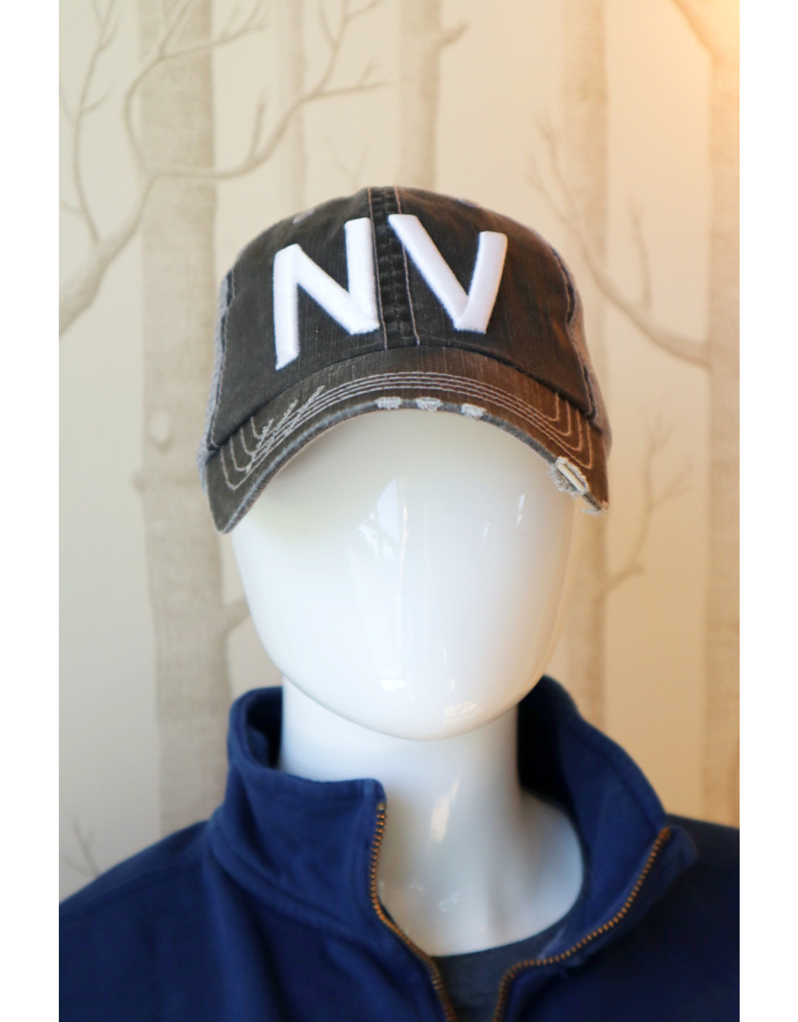 Grey Trucker NV Adjustable Hat