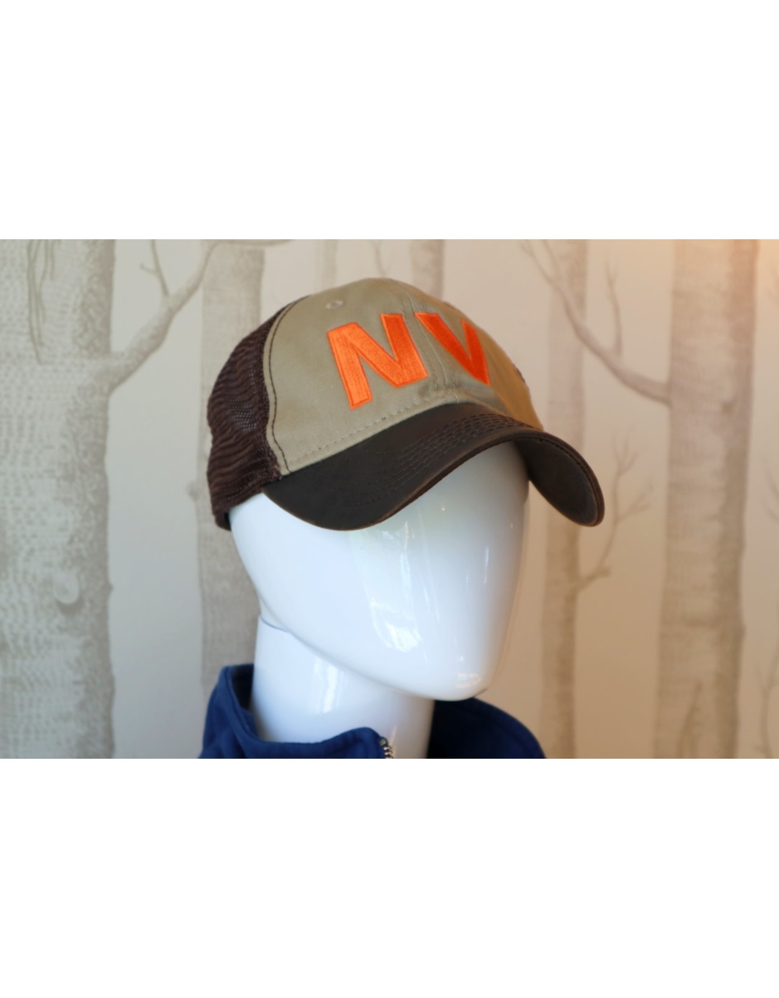 Brown Trucker NV Adjustable Hat