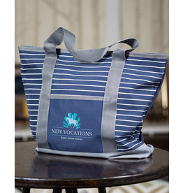 Zippered Business Tote