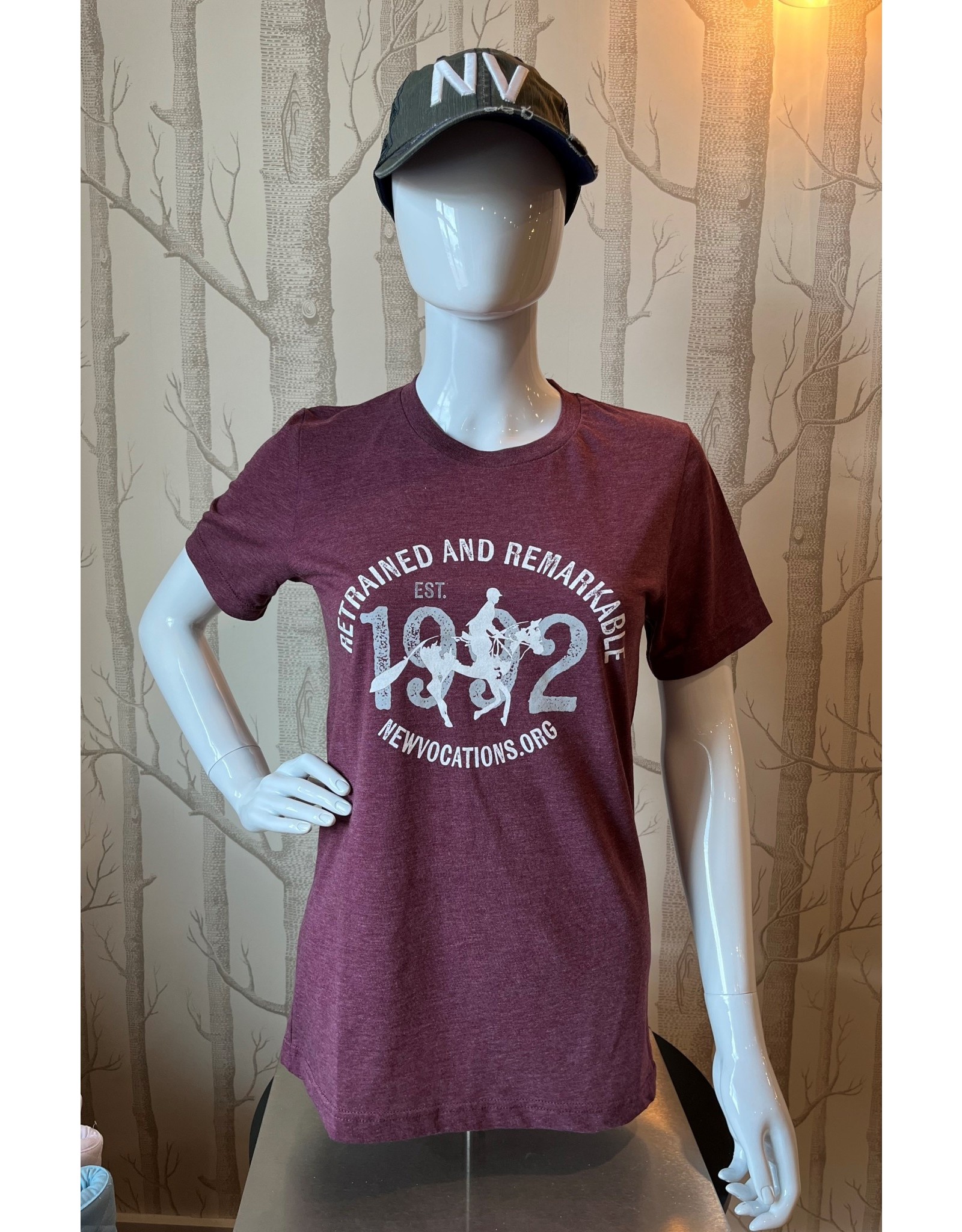 Maroon Retrained & Remarkable T-Shirt