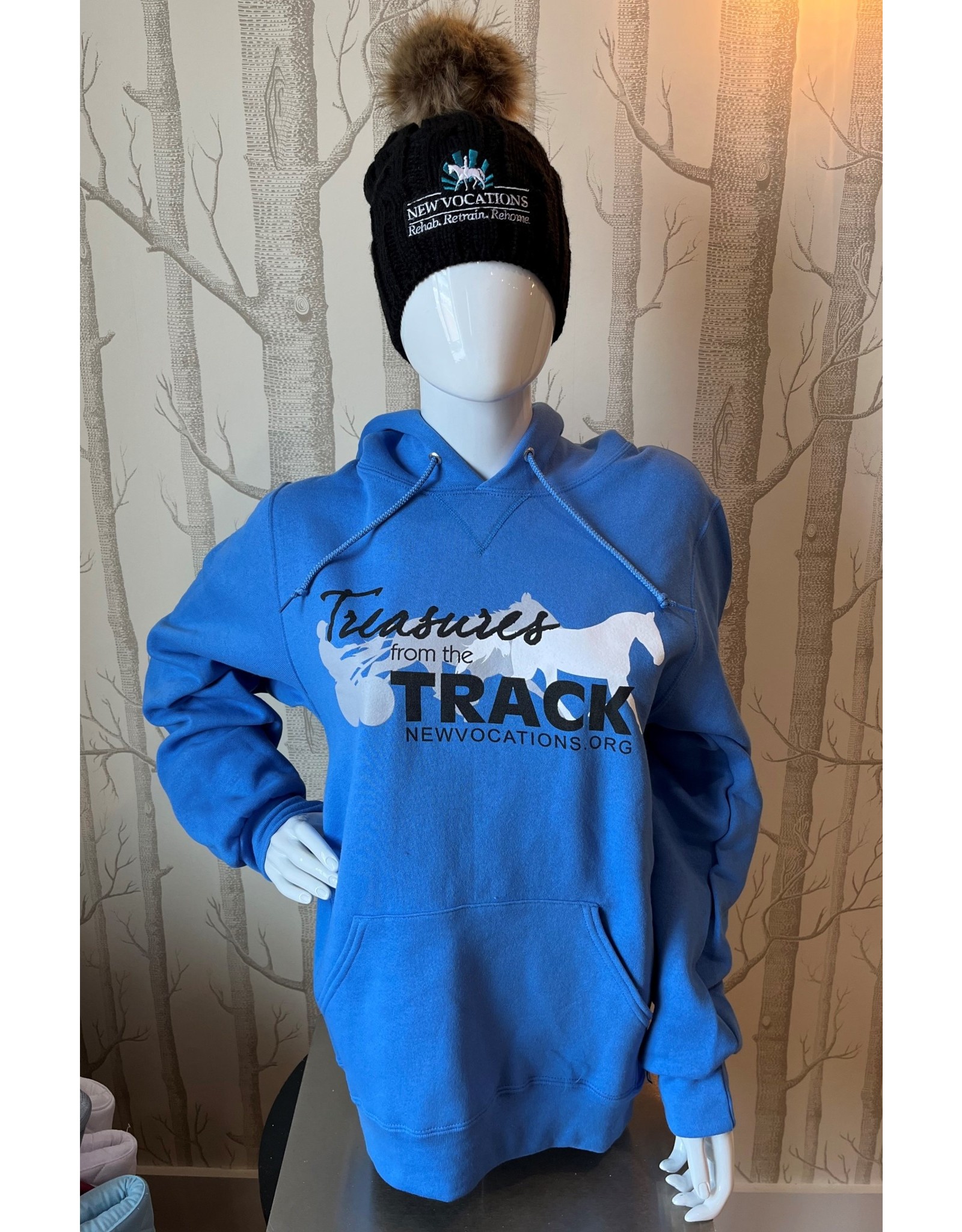 Blue "Treasures from the Track" STB Hoodie