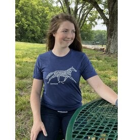 Navy Standardbred Legacy Short Sleeve T-Shirt