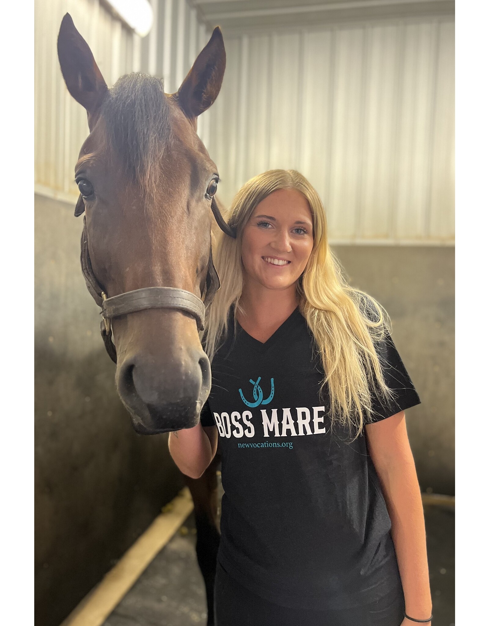 Black Boss Mare T-Shirt