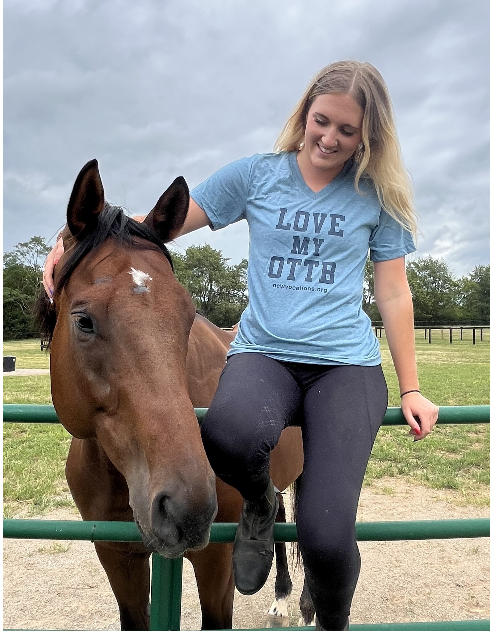 Denim Blue Love My OTTB T-Shirt