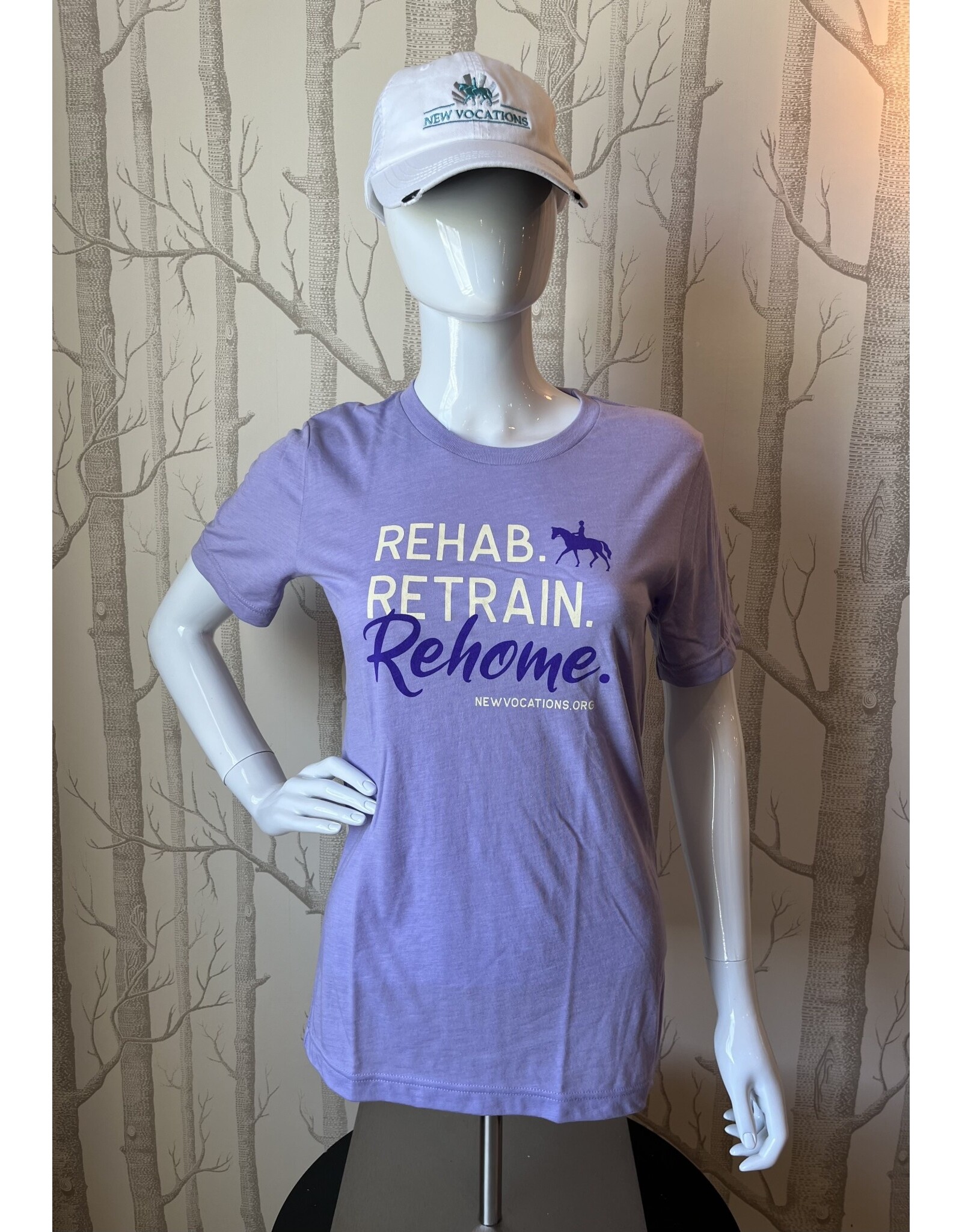 Lilac Rehab. Retrain. Rehome. T-Shirt