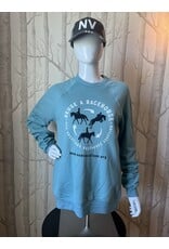 Blue Lagoon Reuse a Racehorse Sweatshirt