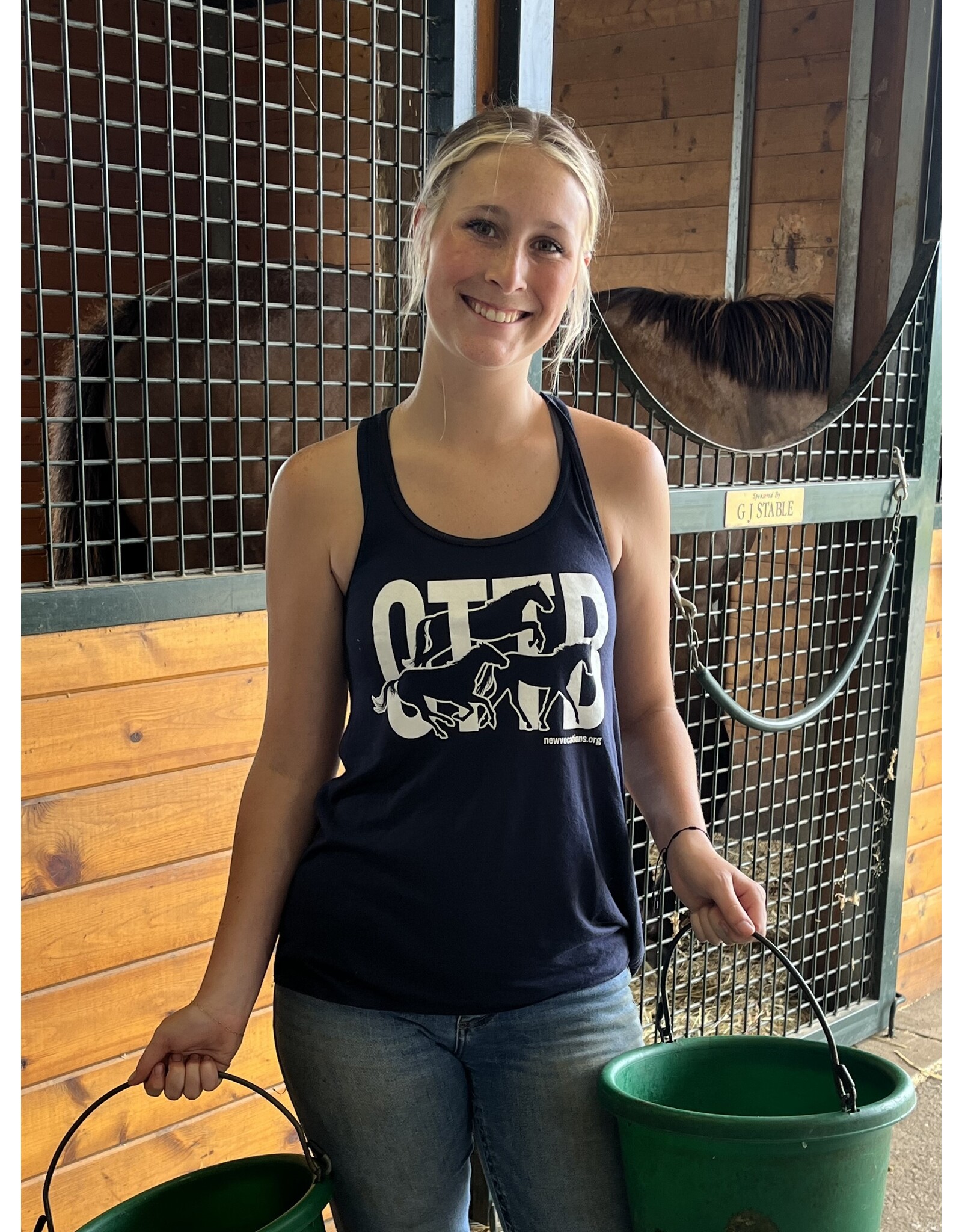 Midnight OTTB Tank Top