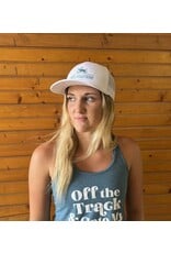 White Trucker NV Logo Hat