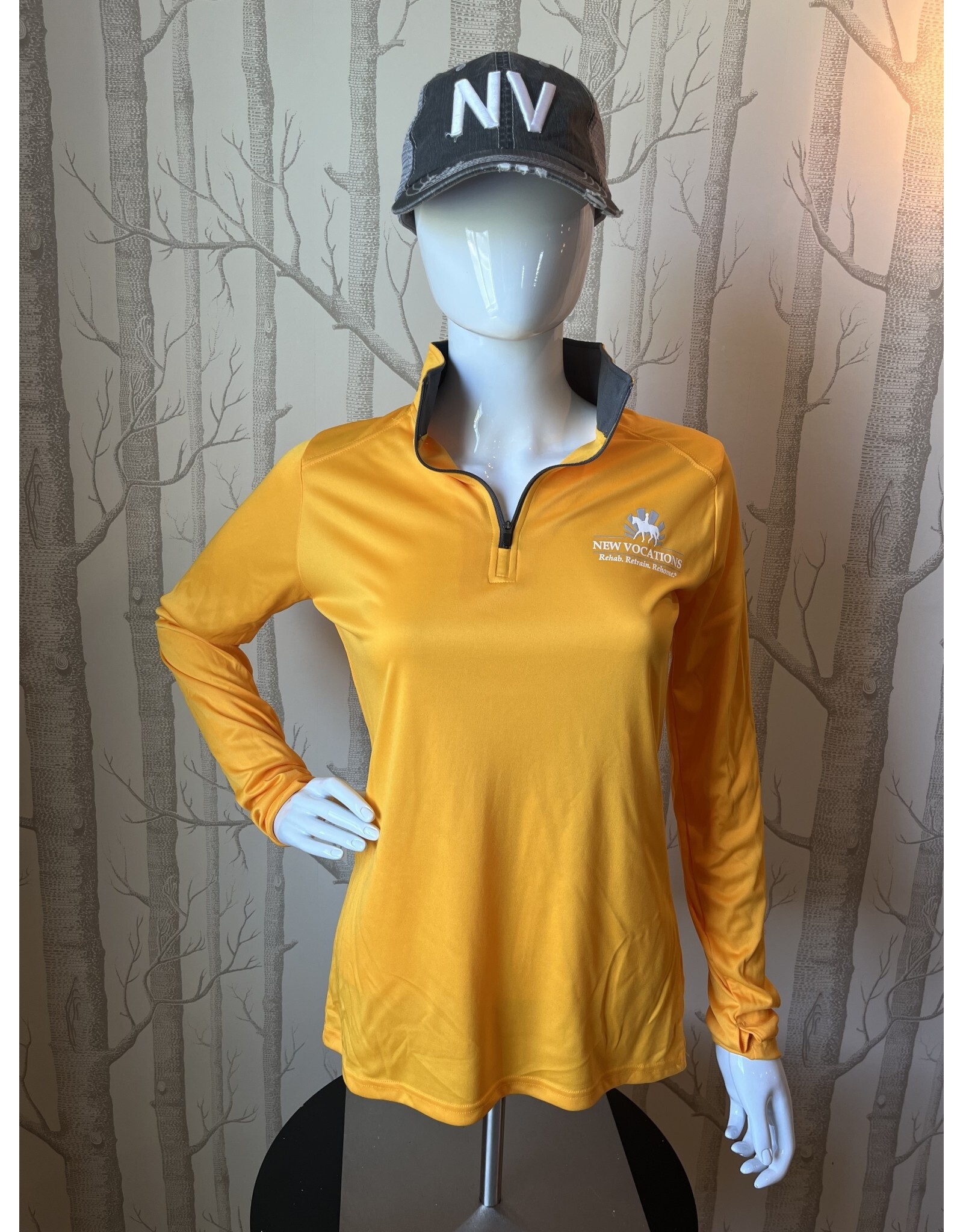 Marigold Cool Wick Long Sleeve Shirt (Slim fit)