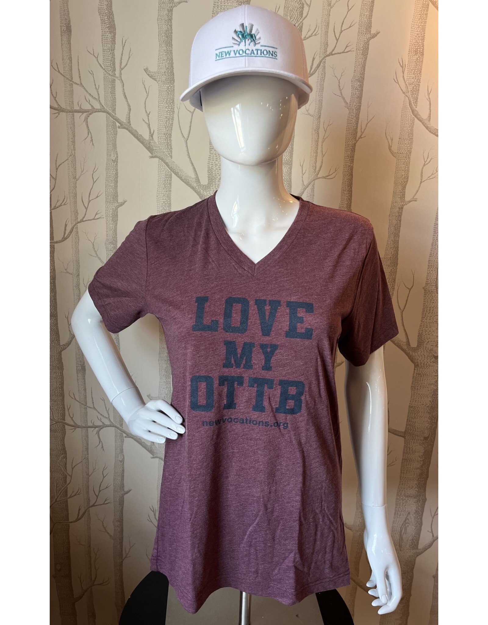 Maroon Love My OTTB T-Shirt