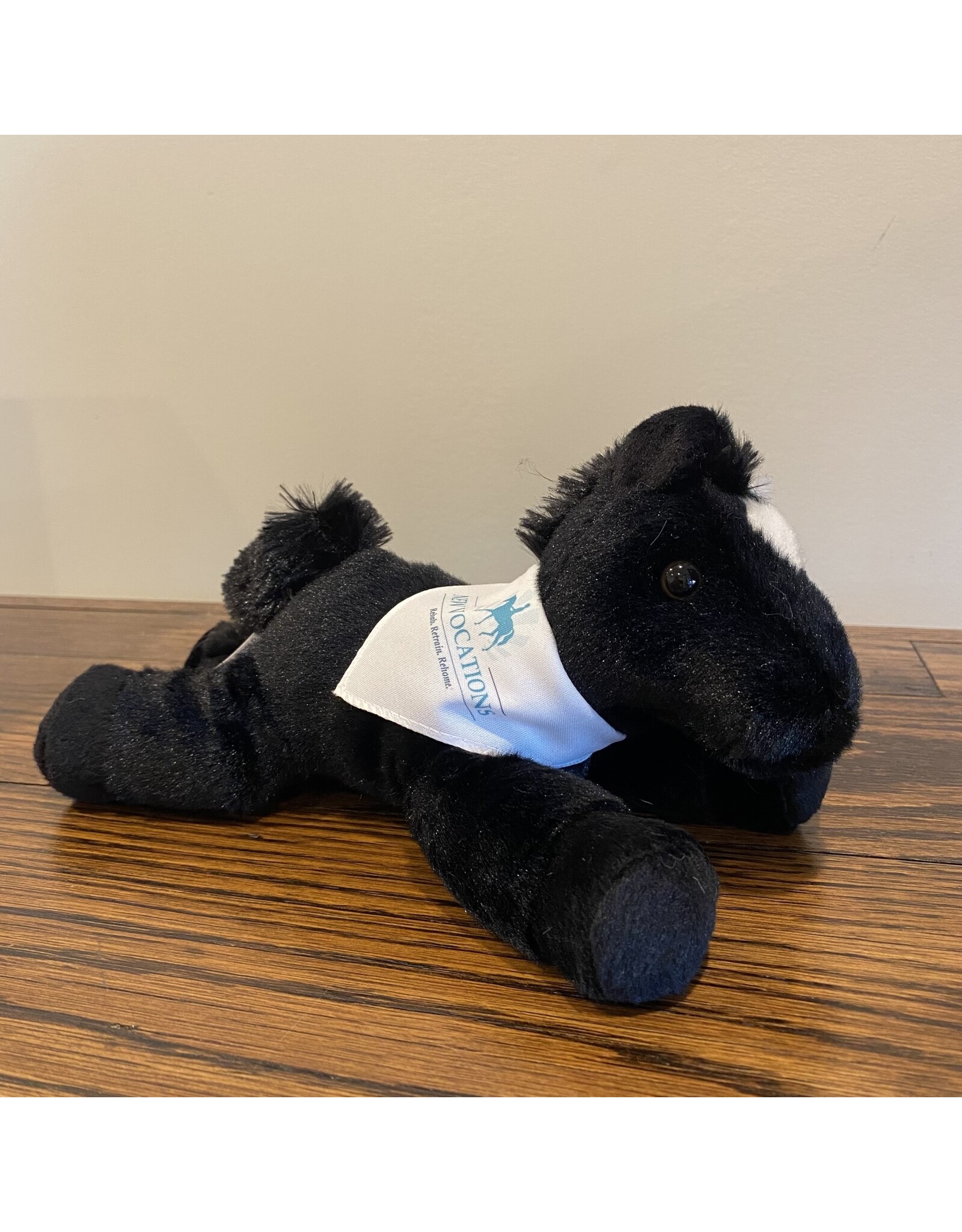 Black NV Plush Horse