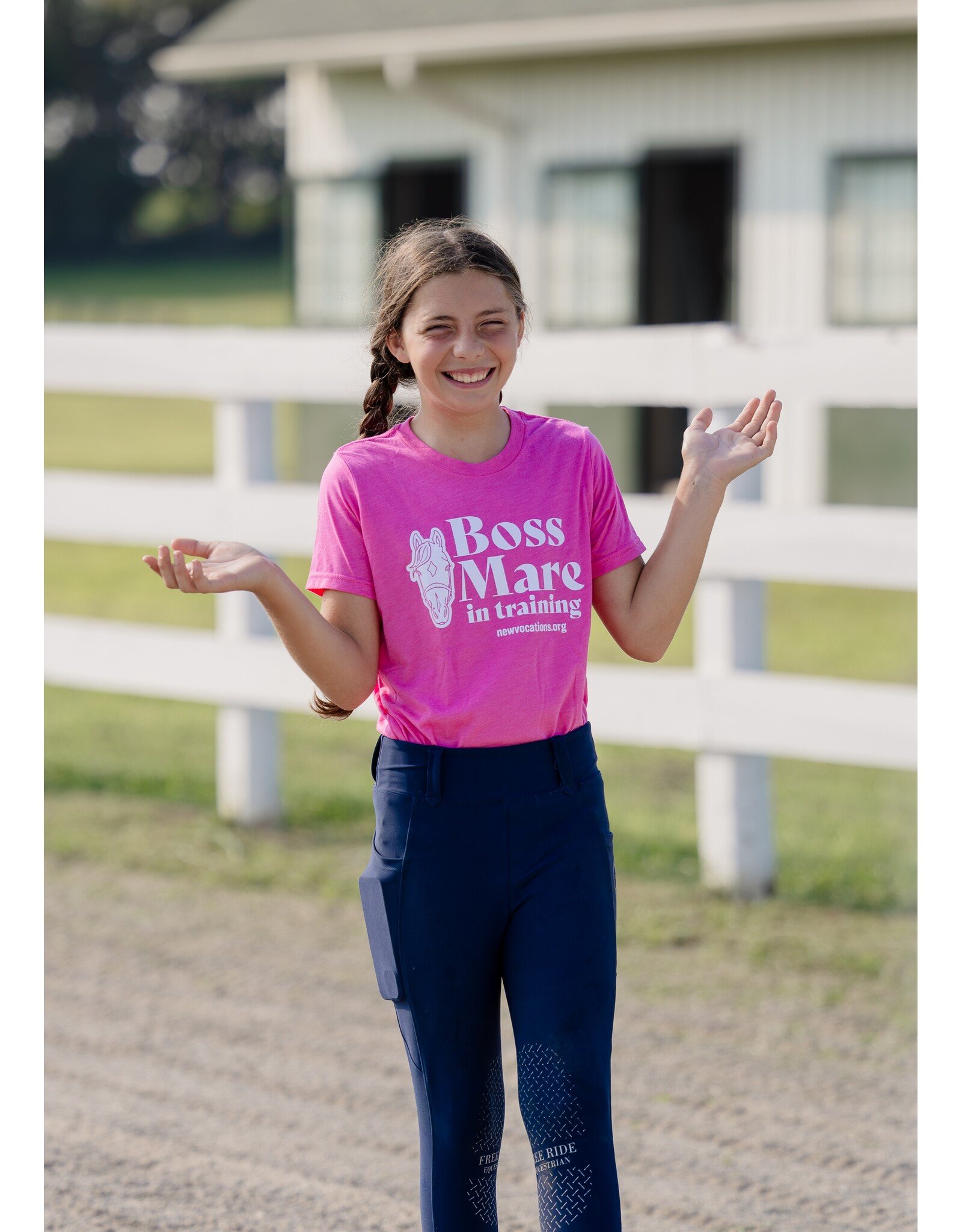Boss Mare in Training Kids T-Shirt