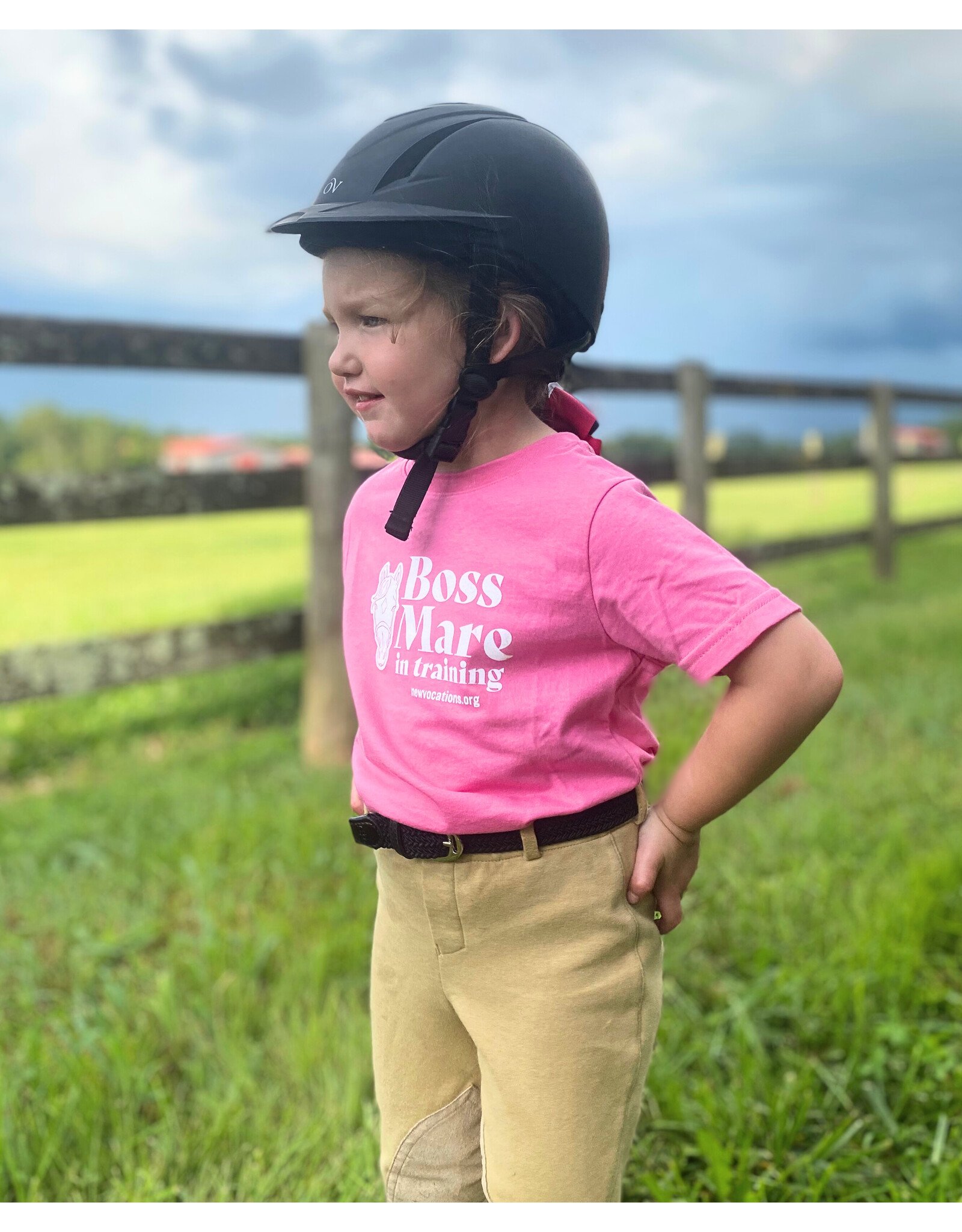 Boss Mare in Training Kids T-Shirt