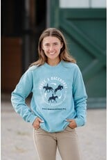 Blue Lagoon Reuse a Racehorse Sweatshirt