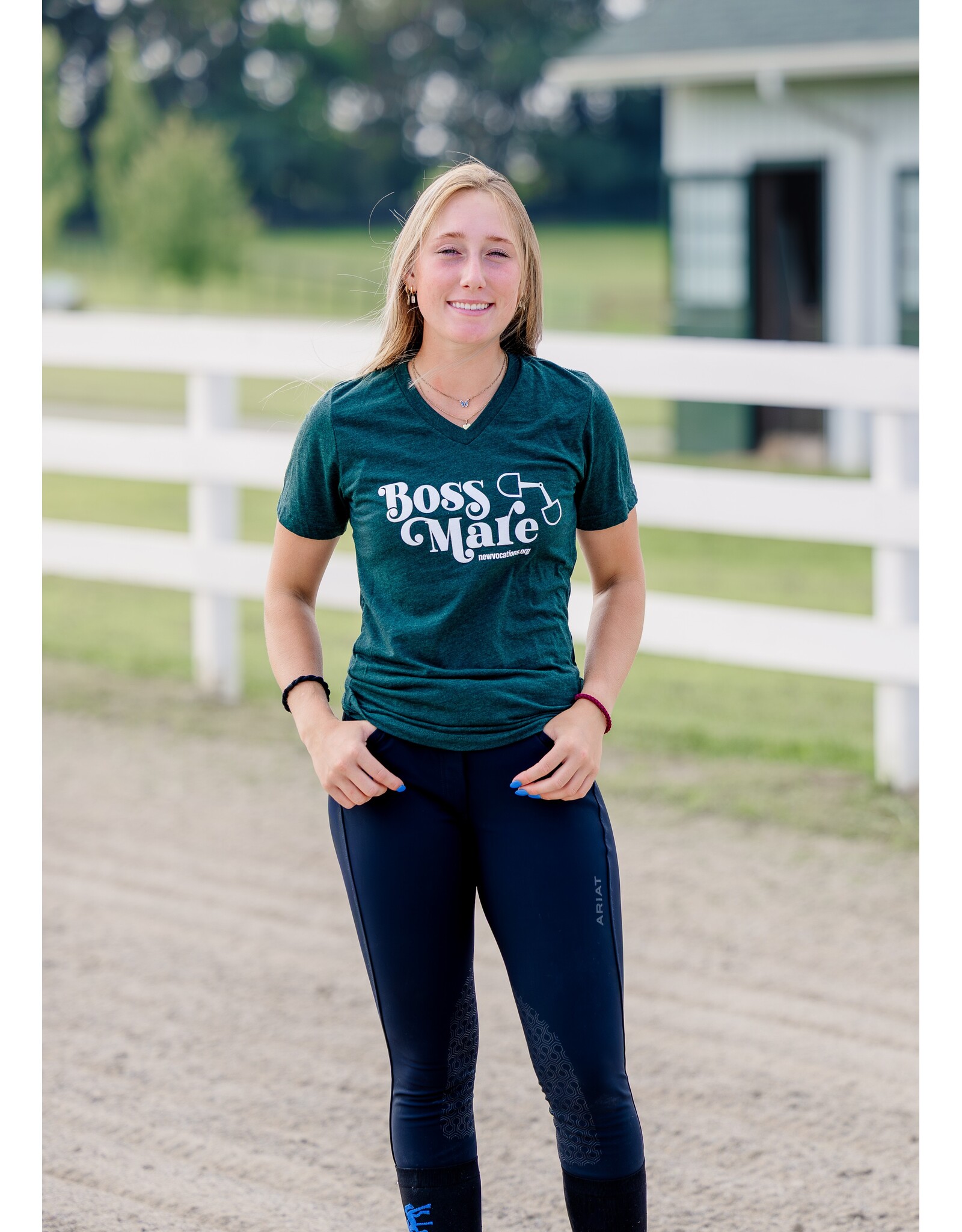 Emerald Green Boss Mare T-Shirt