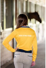 Marigold Cool Wick Long Sleeve Shirt (Slim fit)