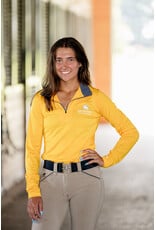 Marigold Cool Wick Long Sleeve Shirt (Slim fit)