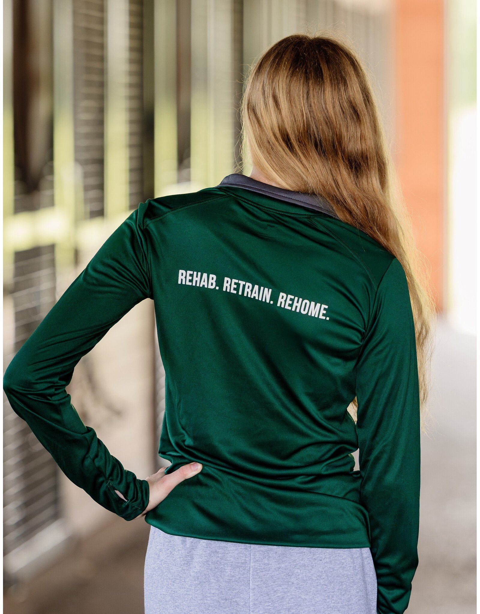 Forest Cool Wick Long Sleeve Shirt (Slim fit)